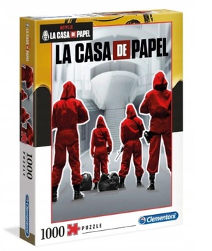 Clementoni Puzzle Dom z papieru NETFLIX 1000 el