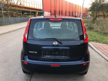 Nissan Note I Mikrovan 1.4 i 16V 88KM 2008 NISSAN NOTE 1.4 BENZYNA KLIMA 1 WŁAŚCICIEL Z NIEMIEC, zdjęcie 4