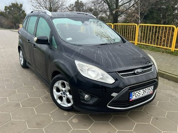 Ford C-MAX II Minivan 1.6 TDCi 95KM 2011 Ford Grand C-MAX Zarejestrowany Klimatronic