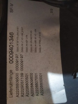 MB S W222 LCI NÁRAZNÍK PŘEDNÍ PACKET AMG - 14847