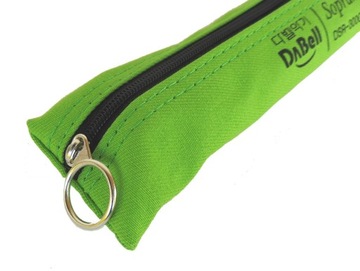 Dabell DSR-300G флейта сопрано в футляре ЗЕЛЕНАЯ