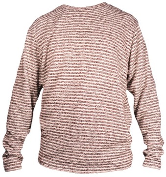 JACK&JONES sweter STRIPED red JORELIJAH _ L