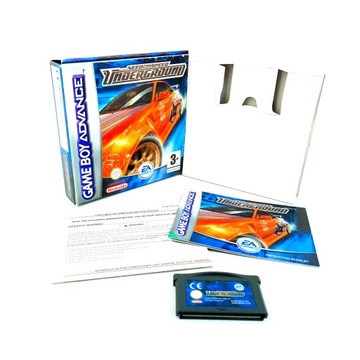 NEED FOR SPEED UNDERGROUND NINTENDO GAME BOY ADVANCE GBA ENG
