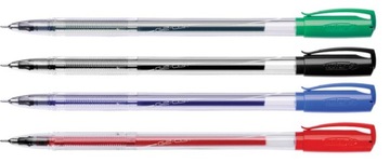 ШАРИКОВАЯ ГЕЛЕВАЯ РУЧКА RYSTOR GZ-031 ЧЕРНАЯ