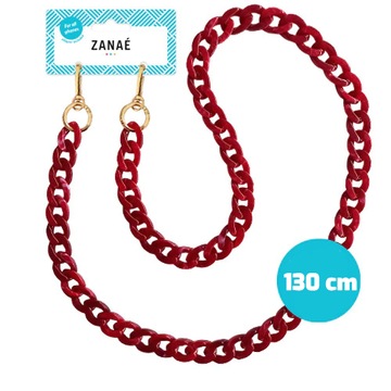 Zanae Chaine Necklaces Smycz Łańcuszek Pasek Sznurek do Telefonu 130 cm
