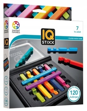 IQ Stixx Smart Games gra logiczna puzzle 3D 7+