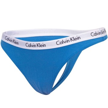 CALVIN KLEIN STRINGI DAMSKIE MAJTKI THONG 5PK r.S