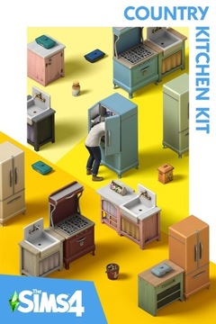 The Sims 4 Country Kitchen Kit DLC Origin Kod Klucz