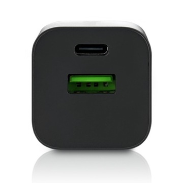 МОЩНОЕ быстрое зарядное устройство, источник питания USB, USB-C PD QC GaN everActive 30 Вт