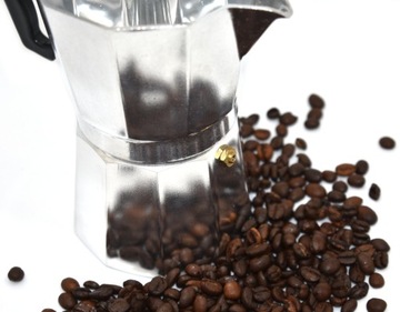 Kawiarka Zaparzacz do Kawy 6 kaw aluminiowa 300ml