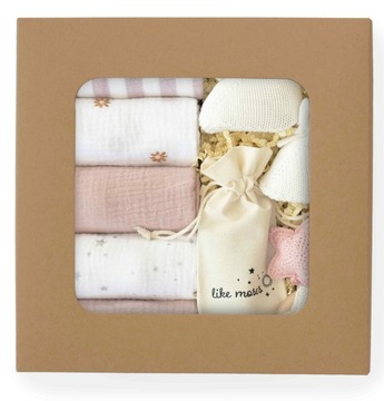 ПОДАРОК ​​ДЕТСКАЯ ДУШЕВАЯ КОРОБКА КРЕЩЕНИЕ ДЛЯ НОВОРОЖДЕННОГО ПОДГРУЖКА LAYETTE