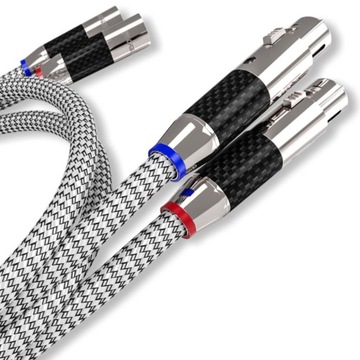 Ricable Invictus XLR Reference - 2XLR-2XLR - 7N 99.99999% - 2x1.0m
