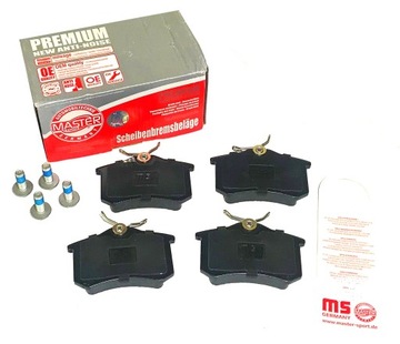 KLOCKI HAMULCOWE TYŁ AUDI A4 VW PASSAT B5 GOLF IV SKODA FABIA OCTAVIA