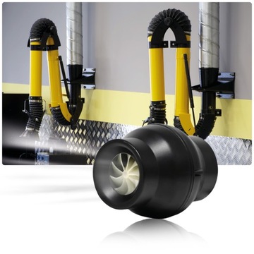Канальный вытяжной вентилятор 100 EC Growbox 945Pa