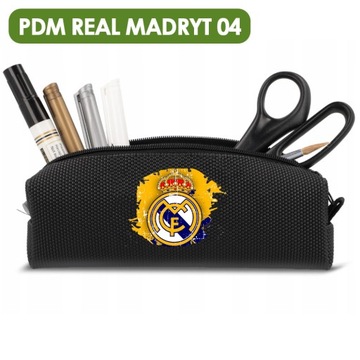 Школьный пенал PEN489 Черный PDM REAL MADRID 04