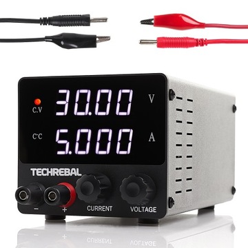 ZASILACZ LABORATORYJNY TECHREBAL SPS-F305 30V 5A REGULOWANY PRECYZYJNY