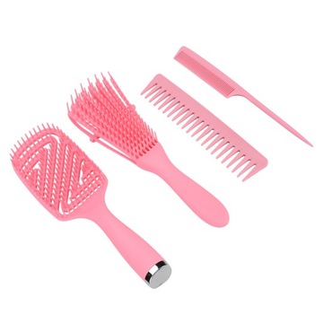 5шт распутывающая щетка для массажа кожи