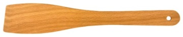 КУХОННАЯ посуда из пропитанного дерева, набор из 4 шт., ложка, вилка, лопаточка.