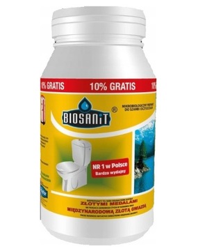 Biosanit Bakterie do oczyszczalni,szamba 1kg+100g