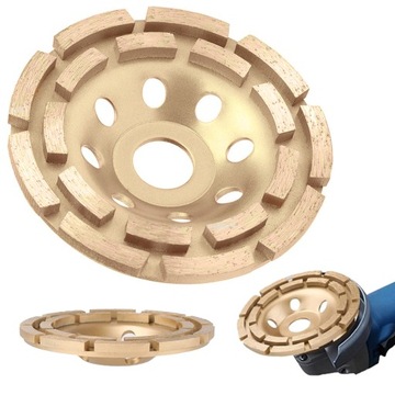 ДИСК ДВУХРЯДНЫЙ ШЛИФОВАЛЬНЫЙ ДИСК ПО БЕТОНУ 125 ММ