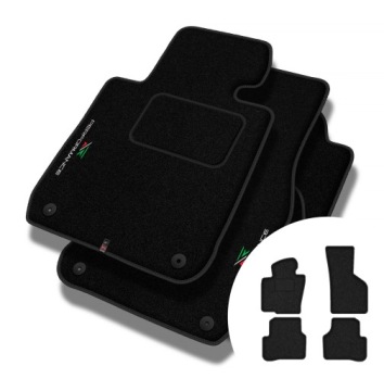 Velurové koberce Performance pro Volkswagen Passat B6 2005-2010