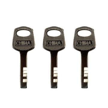 Замок навесной, чугун, сатин, прочный, чугунный болт, 3 ключа, 50 мм