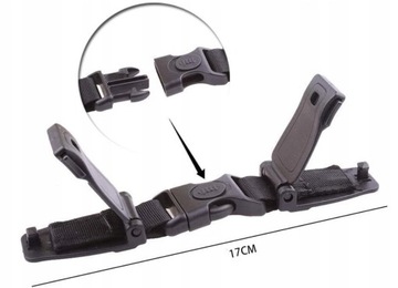 Пряжка для детского автокресла, 3 шт.