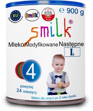 Smilk 4 Mleko Modyfikowane Następne dla Dzieci 900g