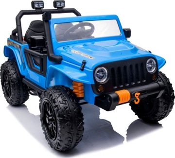 ВНЕДОРОЖНЫЙ ДЖИП С АККУМУЛЯТОРОМ 12В 4x 45ВТ БЕЛЫЙ ПУЛЬТ ДУ