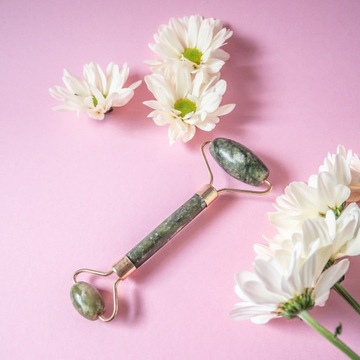 ЖАДЕИТОВЫЙ МАССАЖЕР ДЛЯ ЛИЦА ЖАДЕИТОВЫЙ РОЛИК