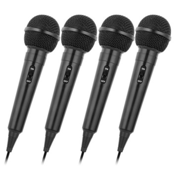Rewelacyjny zestaw do karaoke 4 x mikrofon DM-202