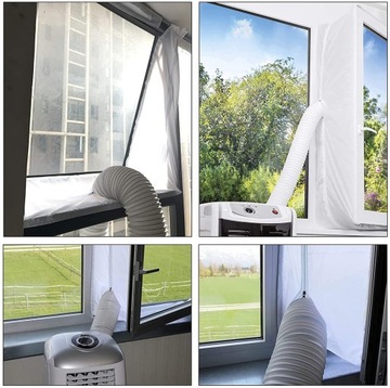 ОКОННЫЙ УПЛОТНИТЕЛЬ ДЛЯ ПЕРЕНОСНОГО КОНДИЦИОНЕРА МОНОБЛОК 400см