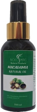 ORGANICZNY OLEJ MAKADAMIA 100% - CERTYFIKATY - BIO