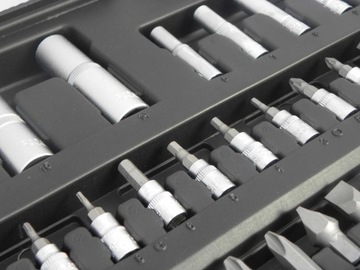 НАБОР ИНСТРУМЕНТОВ ГОЛОВКИ И БИТЫ 94 ЭЛЕМЕНТА. ТИП H 1/2