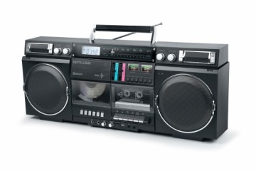 BOOMBOX RADIO KASETOWE AUX IN BLUETOOTH MAGNETOFON MUSE M-380 GB GHETTO