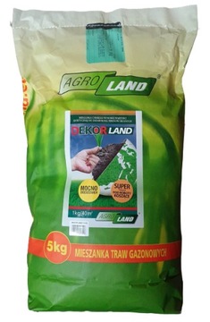 Trawa DEKORLAND 5kg nasiona pod ROBOT koszący 200m