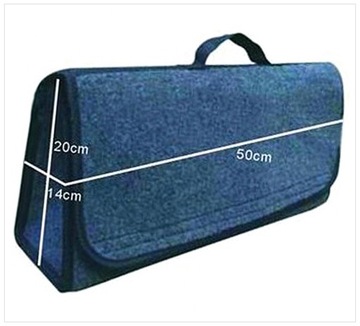 I3B29 TORBA ORGANIZER KUFER DO BAGAŻNIKA PRZYLEPCE RZEPY 0000-00