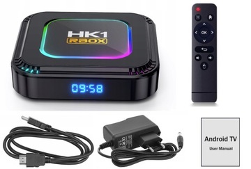 SMART TV BOX 8K 4K ANDROID 13 WIFI6 5 ГГц BLUETOOTH 5.0 HDR10+ 4/64 ГБ