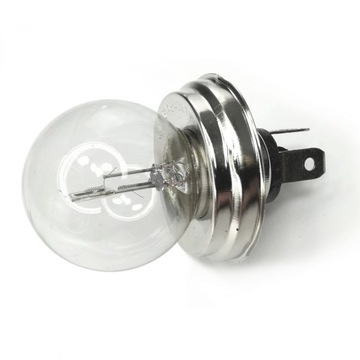 ŻARÓWKA LAMPY PRZÓD 6V 45/40W P45T R2 WSK 125 175