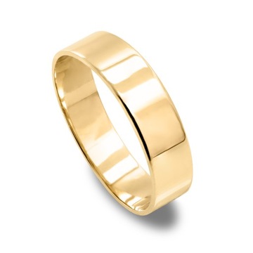 OBRĄCZKA ZŁOTA- ŚLUBNA 5 MM PRÓBA 585