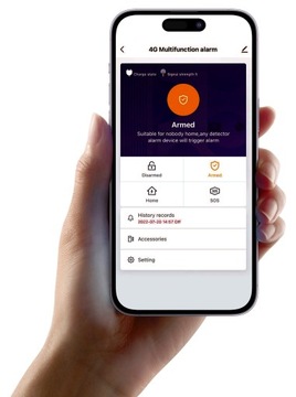 GSM-СИГНАЛИЗАЦИЯ 4G Siren Tuya Смарт-SIM-карта Набор