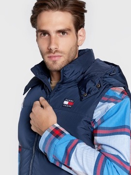 TOMMY HILFIGER PUCHOWY BEZRĘKAWNIK M K180