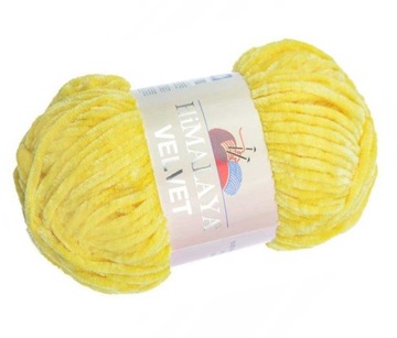 Włóczka Himalaya Velvet 100g Żółty 90013