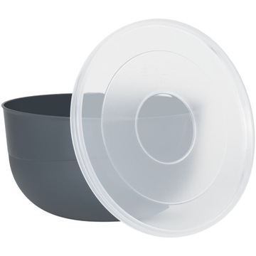 ZESTAW MISEK KUCHENNYCH Z POKRYWKAMI NACZYNIA MISECZKI DURSZLAK CEDZAK 7 el