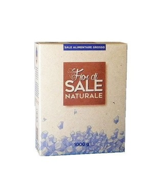 Sól morska sycylijska jodowana gruboziarnista 1kg