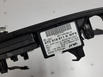 AUDI A5 8T FACELIFT 12-16R PŘEPÍNAČE PANEL ŘÍZENÍ MMI 8T0919611K