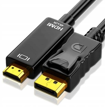 Kabel DisplayPort do HDMI DP 1,8 m 4K x 2K adapter