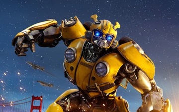 TRANSFORMERS BUMBLEBEE Naklejka plakat 60 cm K187