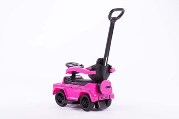 Толкатель MERCEDES, кожа, РЕЗИНОВЫЕ КОЛЕСА, пластины