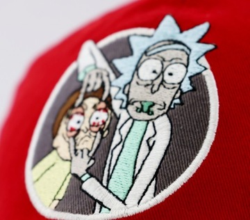 Czapka z daszkiem męska Rick and Morty Haft rozmiar 55-60 regulowana